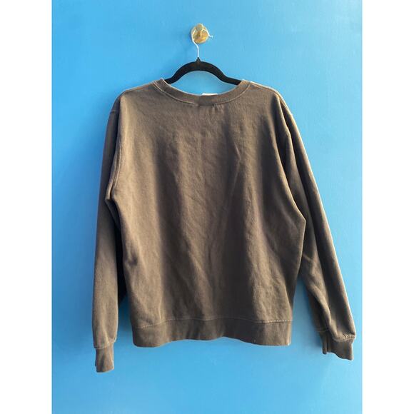 Grateful Dead Rose Skull Graphic Print Black Long Sleeve Sweatshirt Mens Size XL - Picture 2 of 3